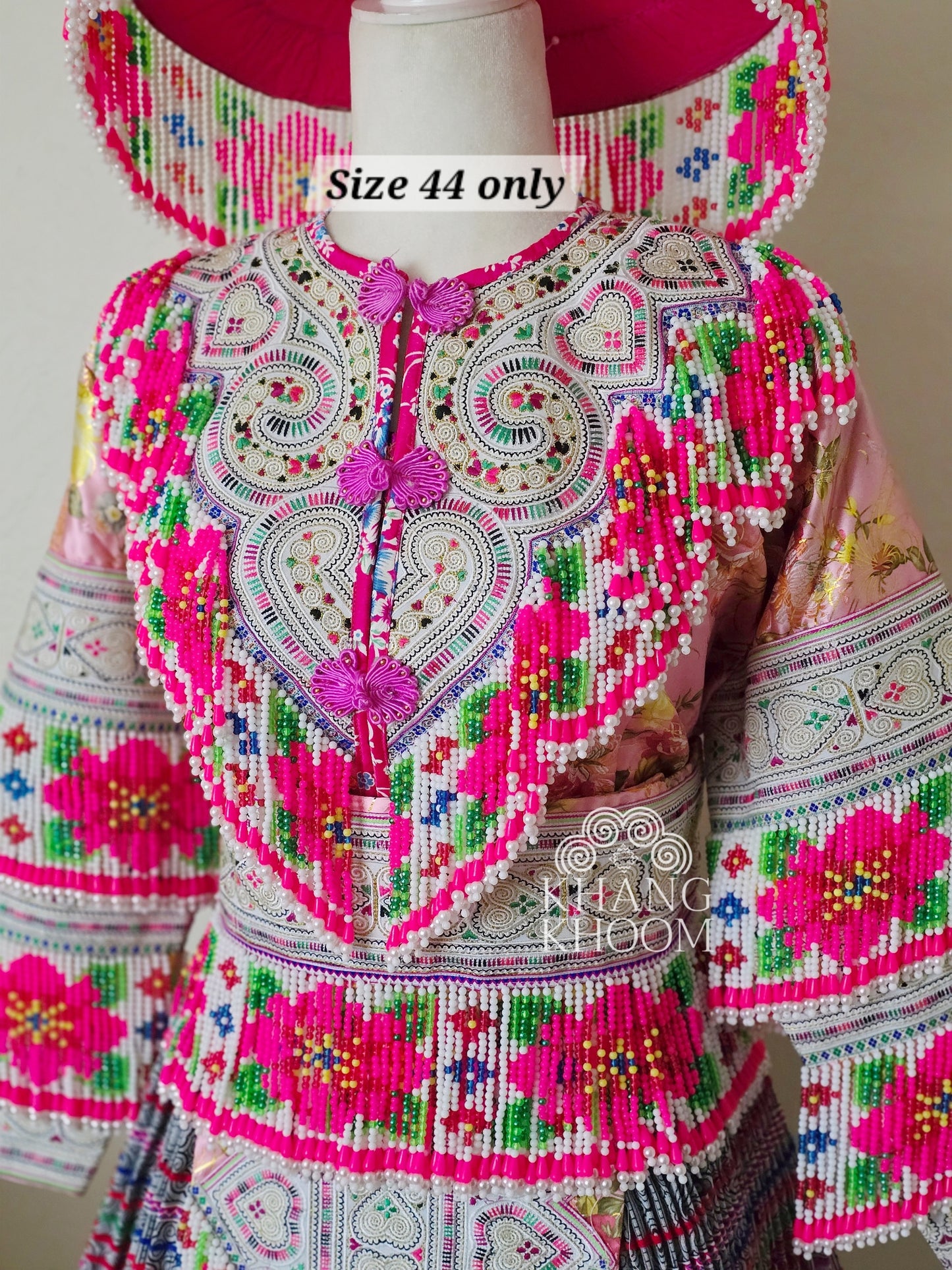 Hmong Chinese Fuchsia Pink