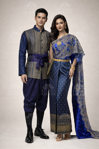 Blue Men Thai Set