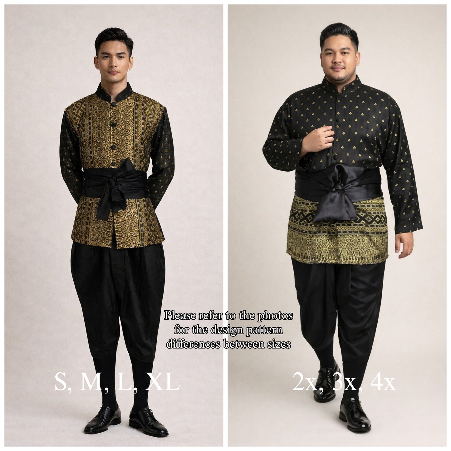 Silver Men Thai Set