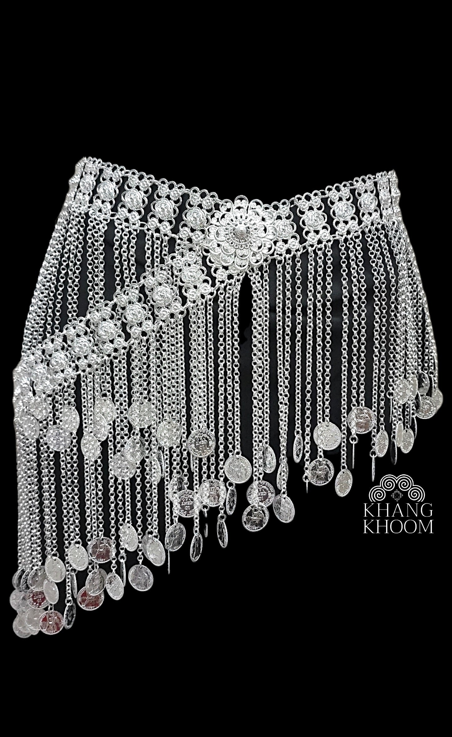 Two Layer Coin Waist Belt