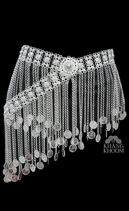 Two Layer Coin Waist Belt