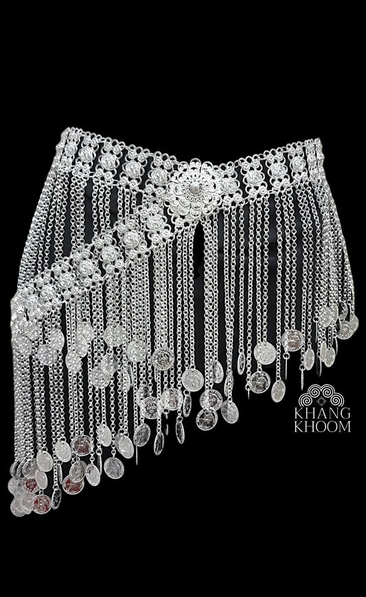 Two Layer Coin Waist Belt