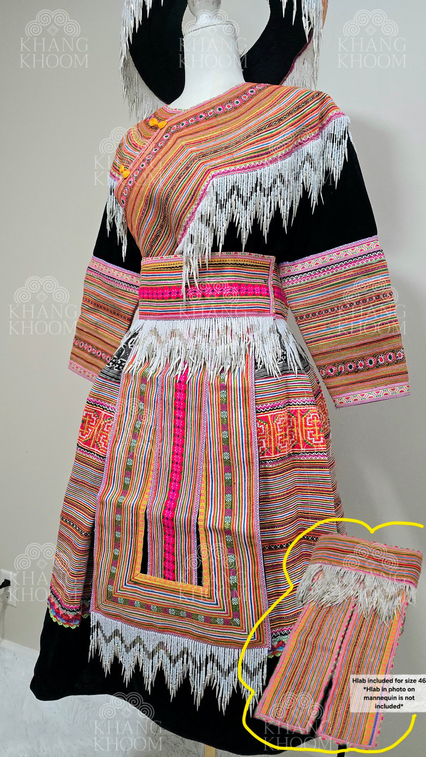 Hmong Vietnamese Clothing Set 46