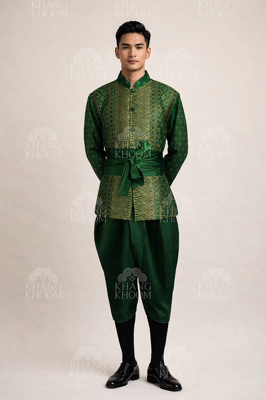 Green Men Thai Set