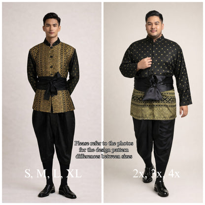 Gold & Silver Men Thai Set