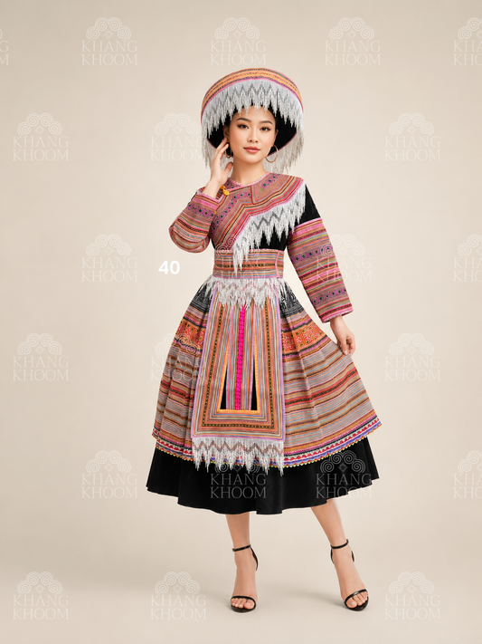 Hmong Vietnamese Clothing Set 40