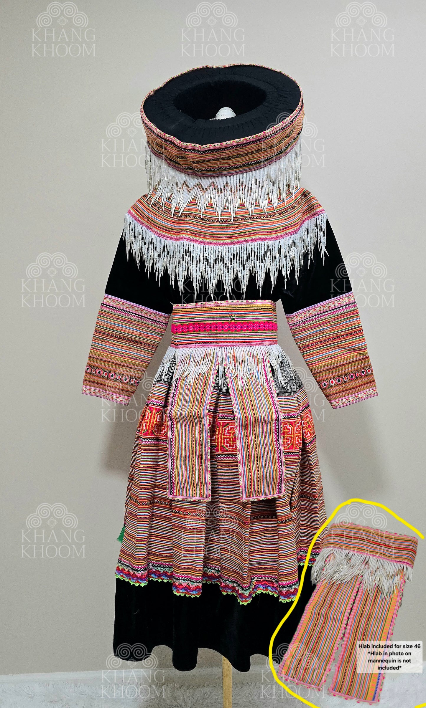 Hmong Vietnamese Clothing Set 46