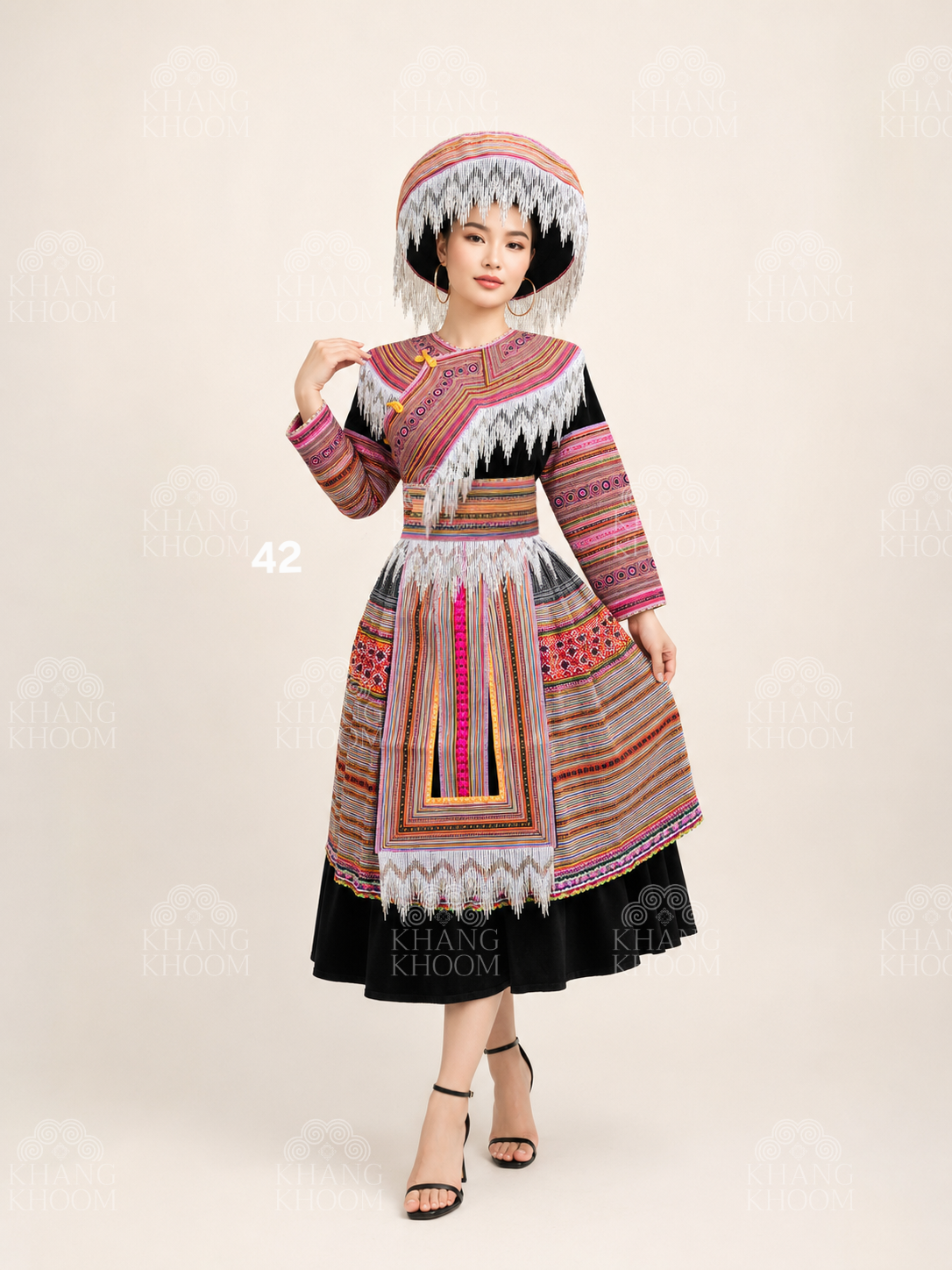 Hmong Vietnamese Clothing Set 42
