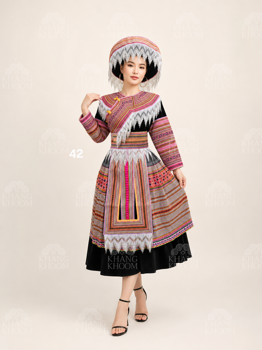 Hmong Vietnamese Clothing Set 42