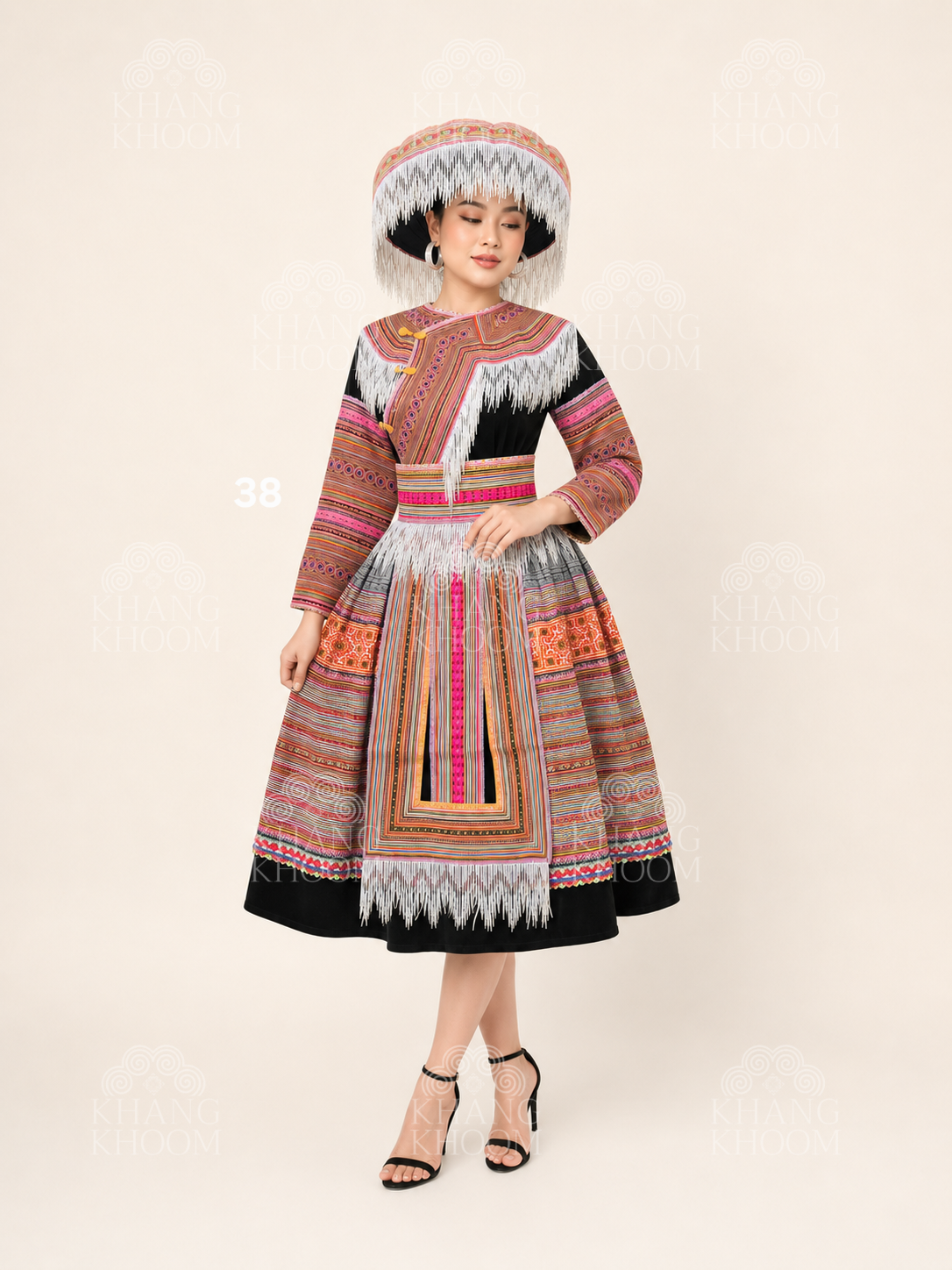 Hmong Vietnamese Clothing Set 38