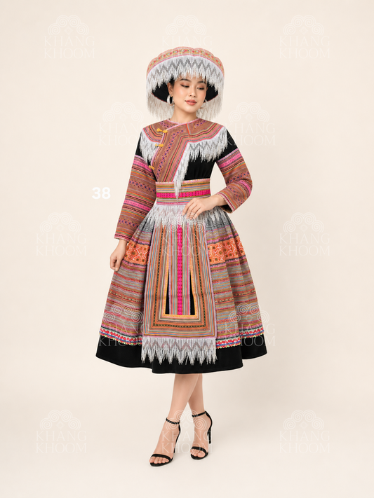Hmong Vietnamese Clothing Set 38