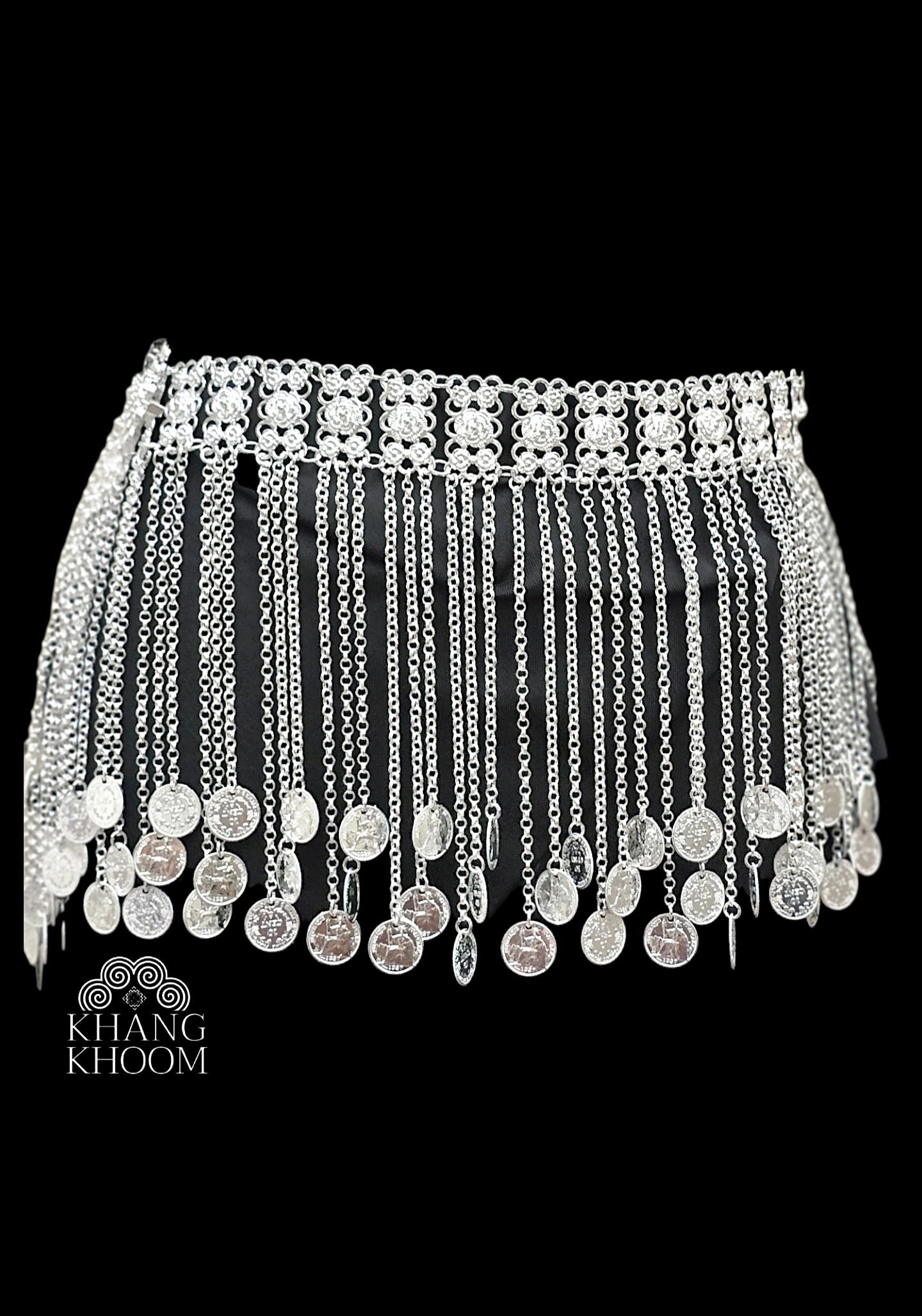 Two Layer Coin Waist Belt